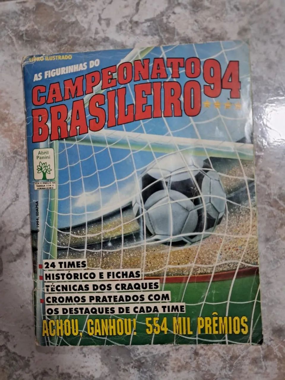 Álbum Completo Campeonato Brasileiro 1994