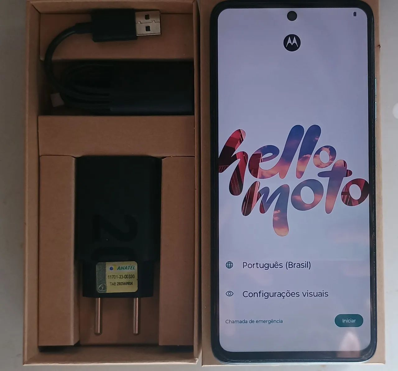 Motorola G35 256gb 5g impecável 