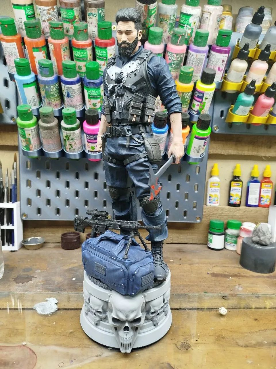 Action Figure Frank Castle - Justiceiro - Marvel - Foto 2
