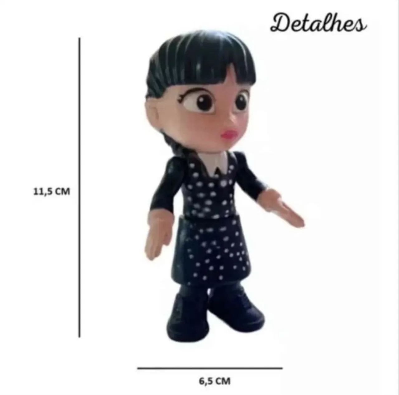 kit com copo com canudo + boneca vandinha 15 cm 