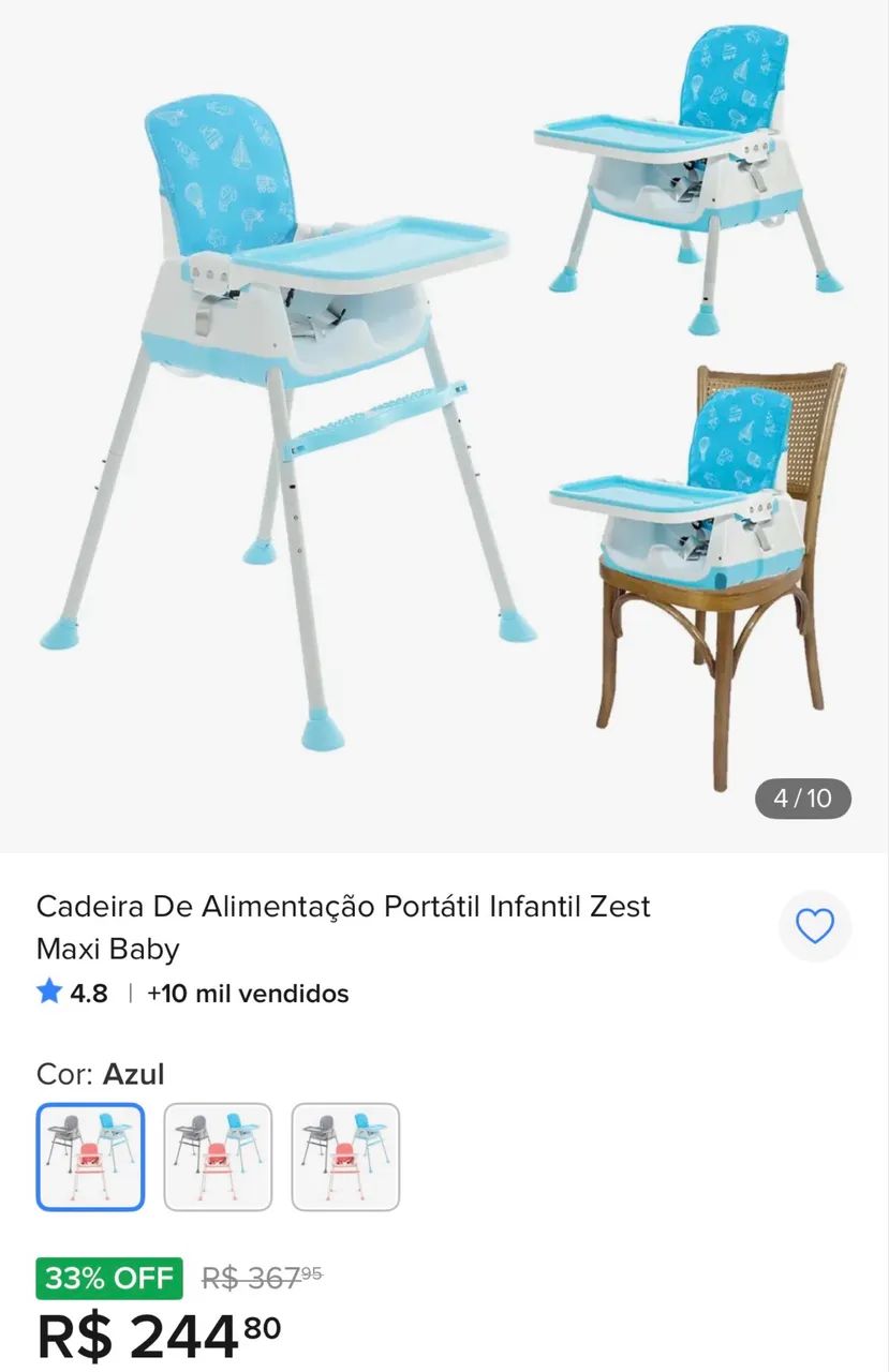 Cadeirinha de alimentação  - Foto 2