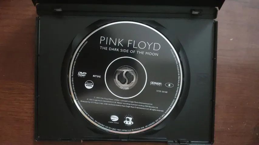 PINK FLOYD - THE DARK SIDE OF THE MOON - DVD - DVD, Blu-Ray e