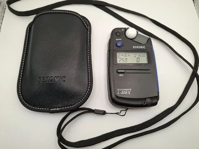 Fotômetro Medidor Luz Sekonic Flashmate L-308X Q Novo Perf Gar Loja