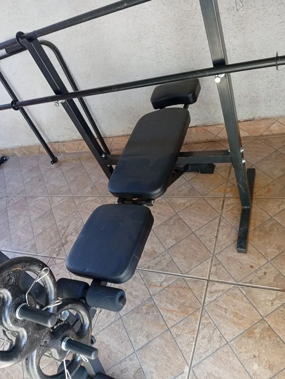 Academia completa, anilhas, barras. - Foto 3