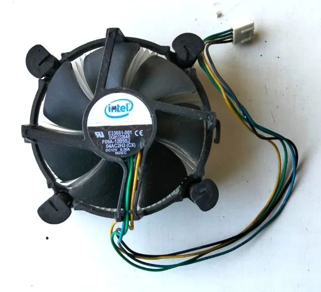 Cooler para Processador Intel (Cooler Box original) - Usado - Funcionando 