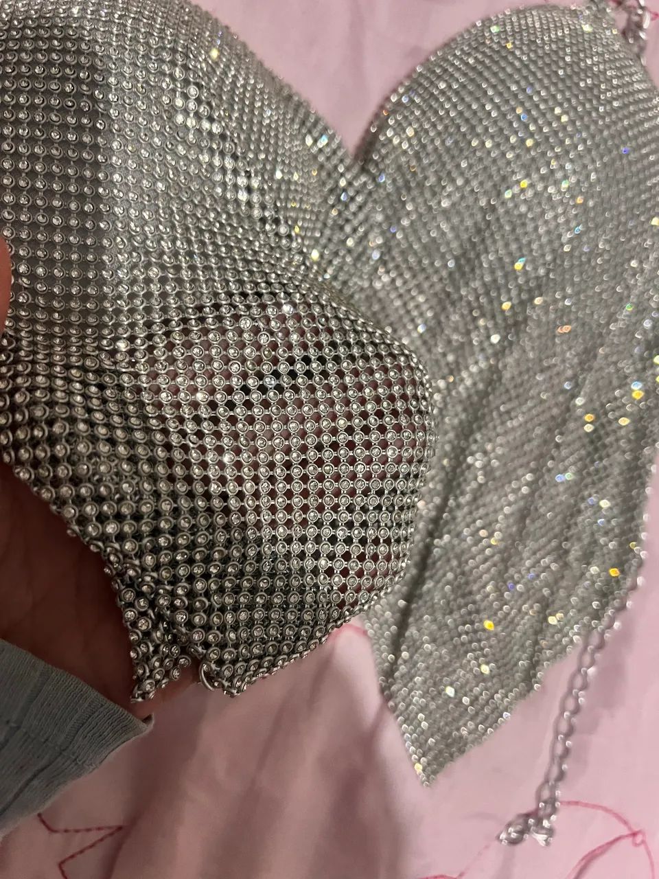 Cropped de strass  - Foto 4