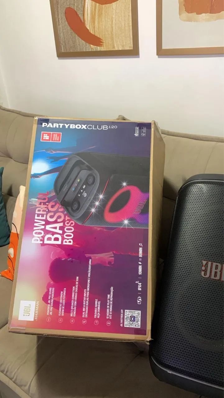 Caixa de som Original JBL 