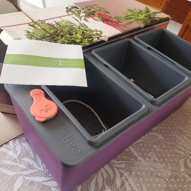 Horta compacta Auto Irrigável CULTIVE - Foto 2