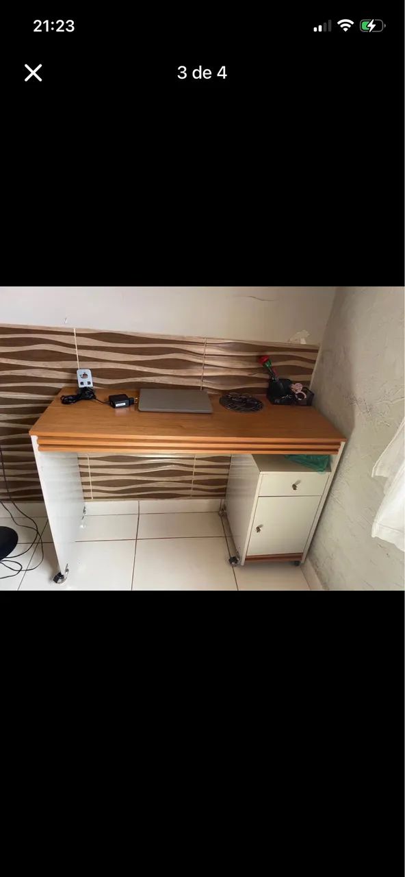 Escrivaninha / mesa de escritório 450,00 - Foto 2