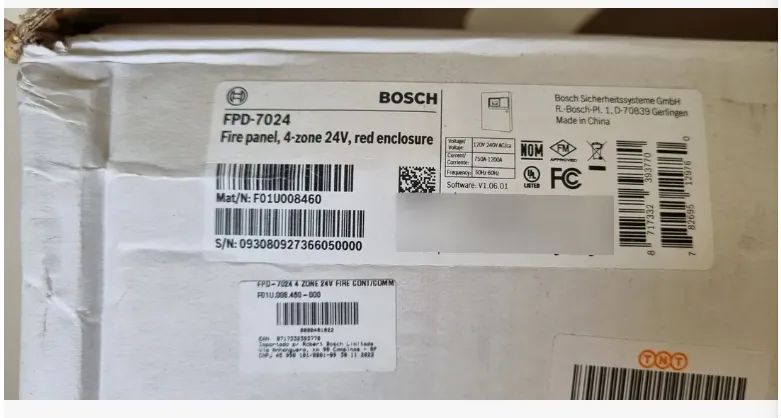Central Alarme Incêndio Bosch Fpd-7024-a. Gabinete Na Caixa - Foto 2