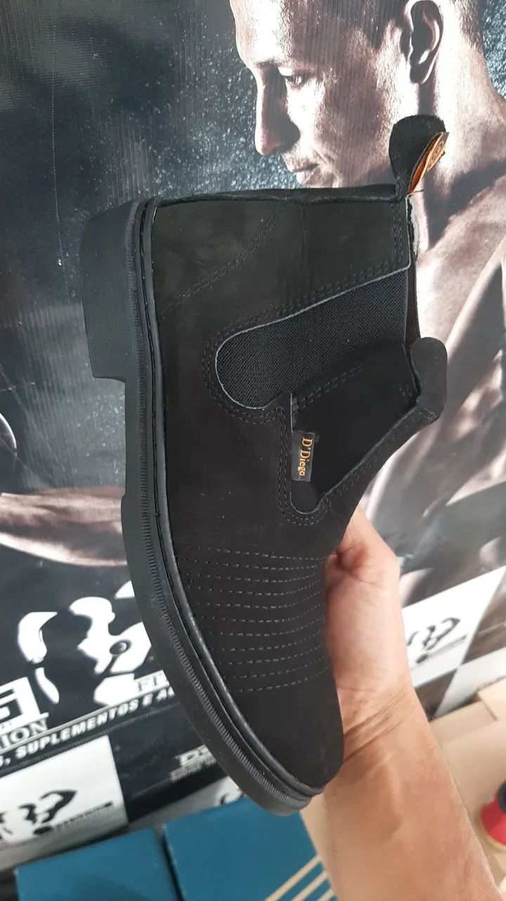 Botas caterpillar Costurada e coladas  - Foto 3