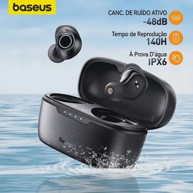 Fone Bluetooth Baseus MA10 - Entrega Imediata