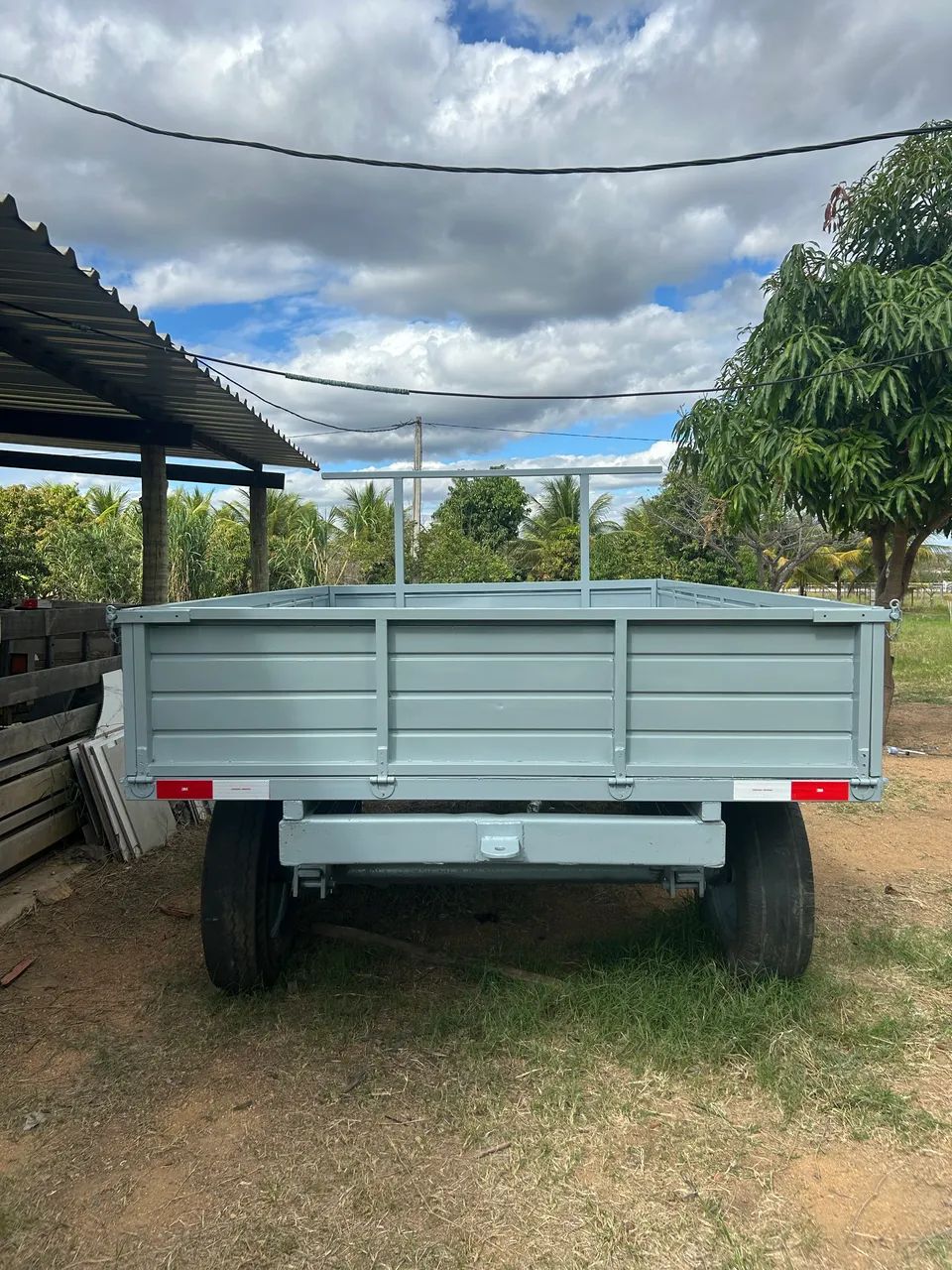 Carreta-reboque agrícola para trator - Foto 4