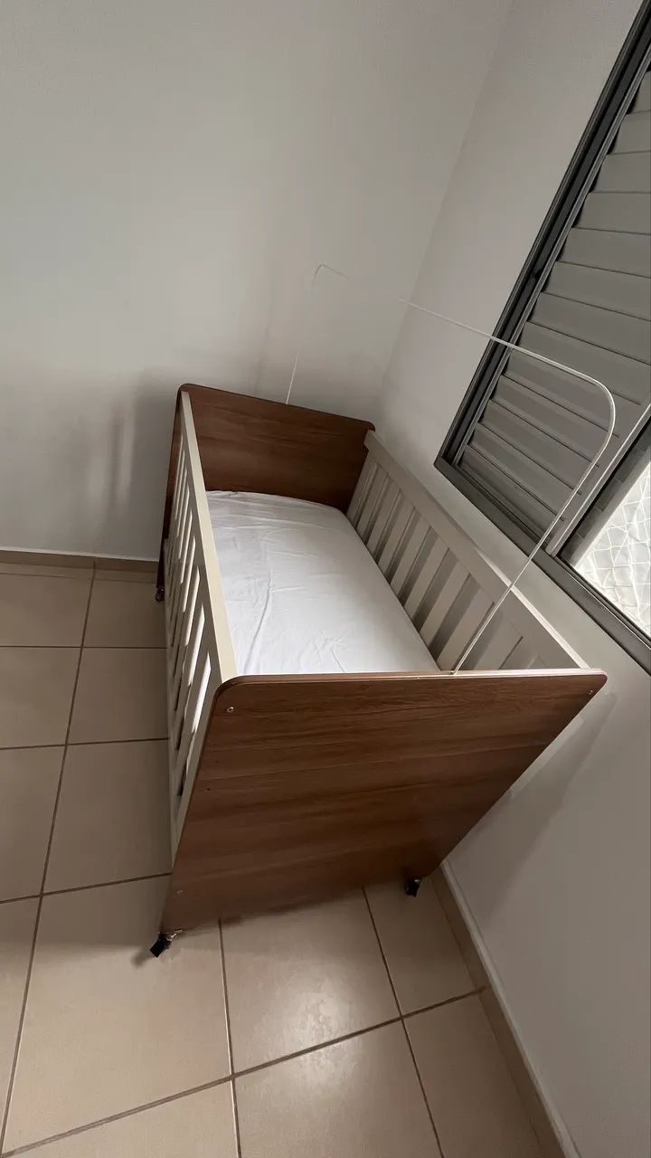 Berço evolution reller 4 em 1 - estado de novo  - Foto 2