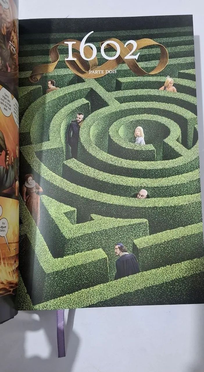 Grimório 1602 Neil Gaiman Marvel Panini - Foto 3