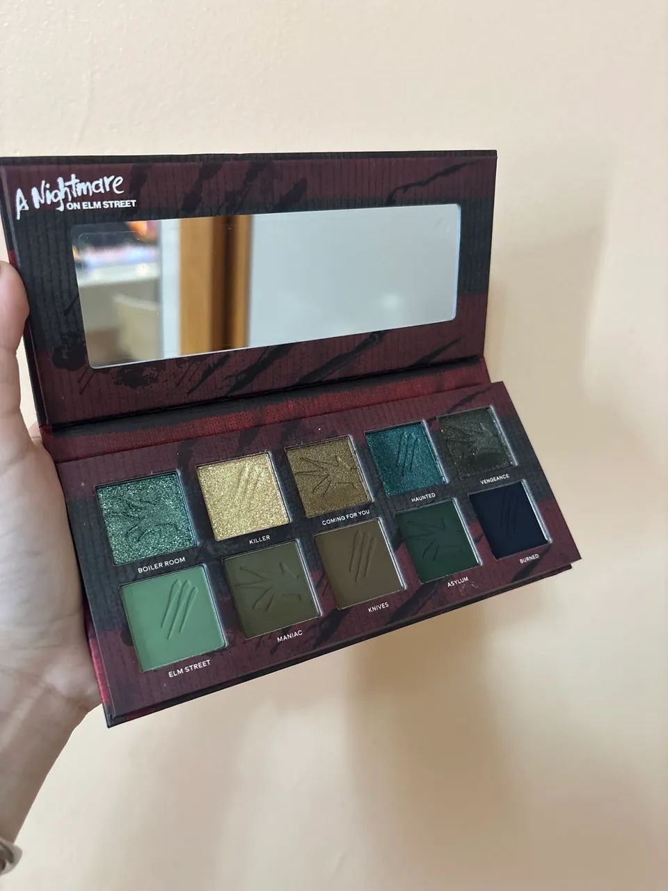 paleta importada Glamlite Freddy Krueger - Foto 2