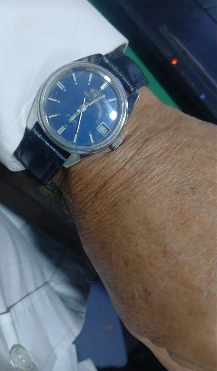 Relógio orient automático vintage 