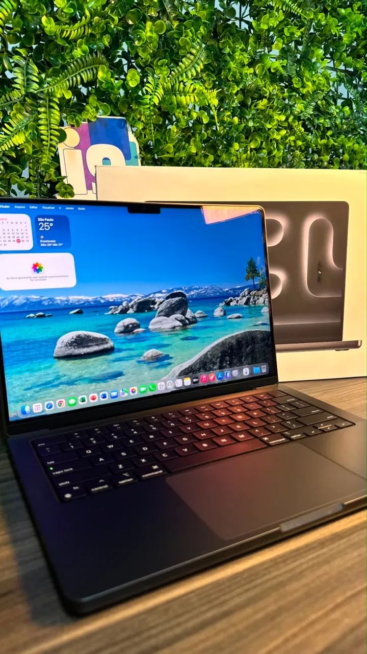 MacBook PRO M3 2023 M3 PRO 18GB 512GB SSD 103 ciclos Com fonte