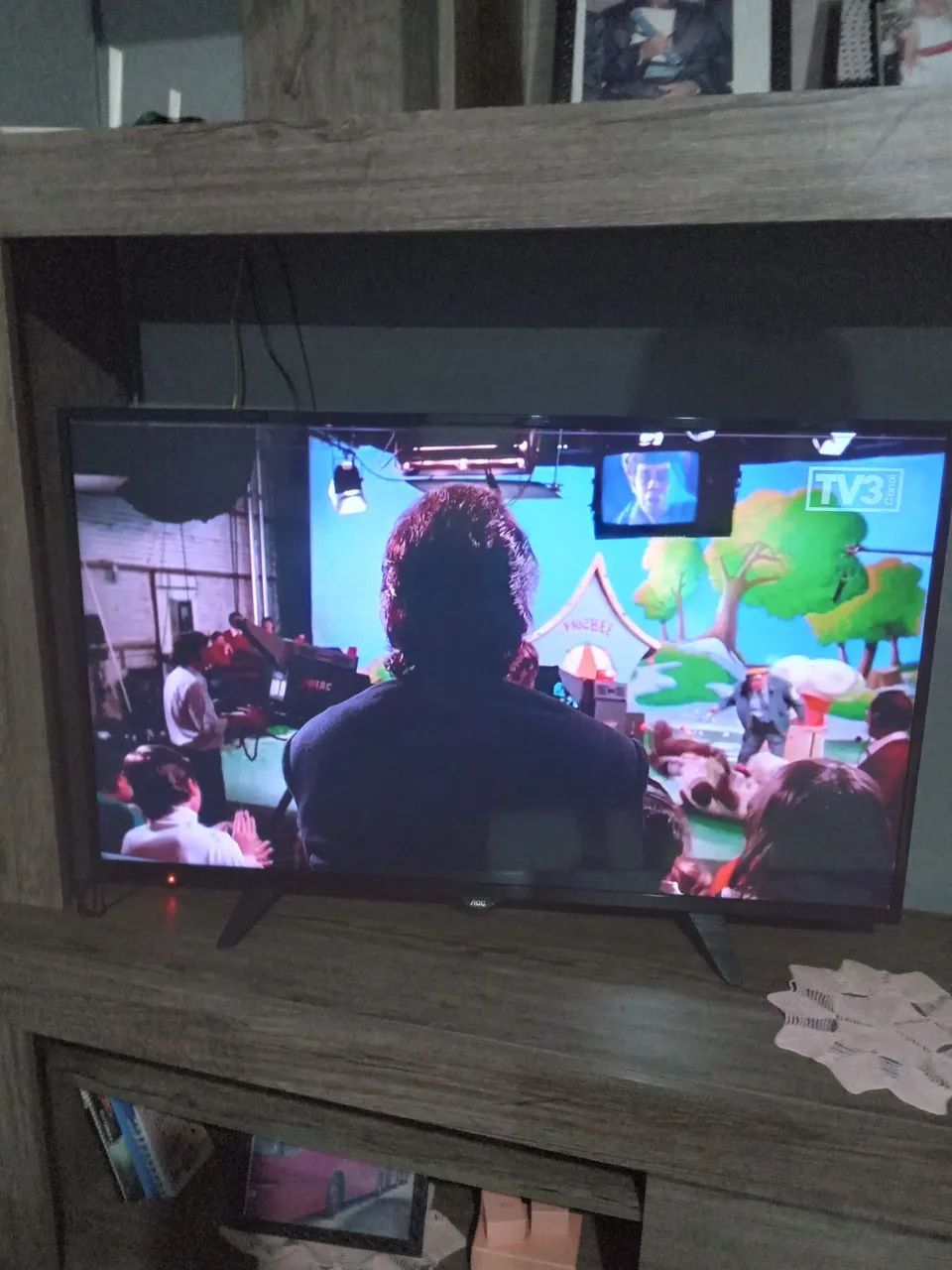 Anunciando uma tv