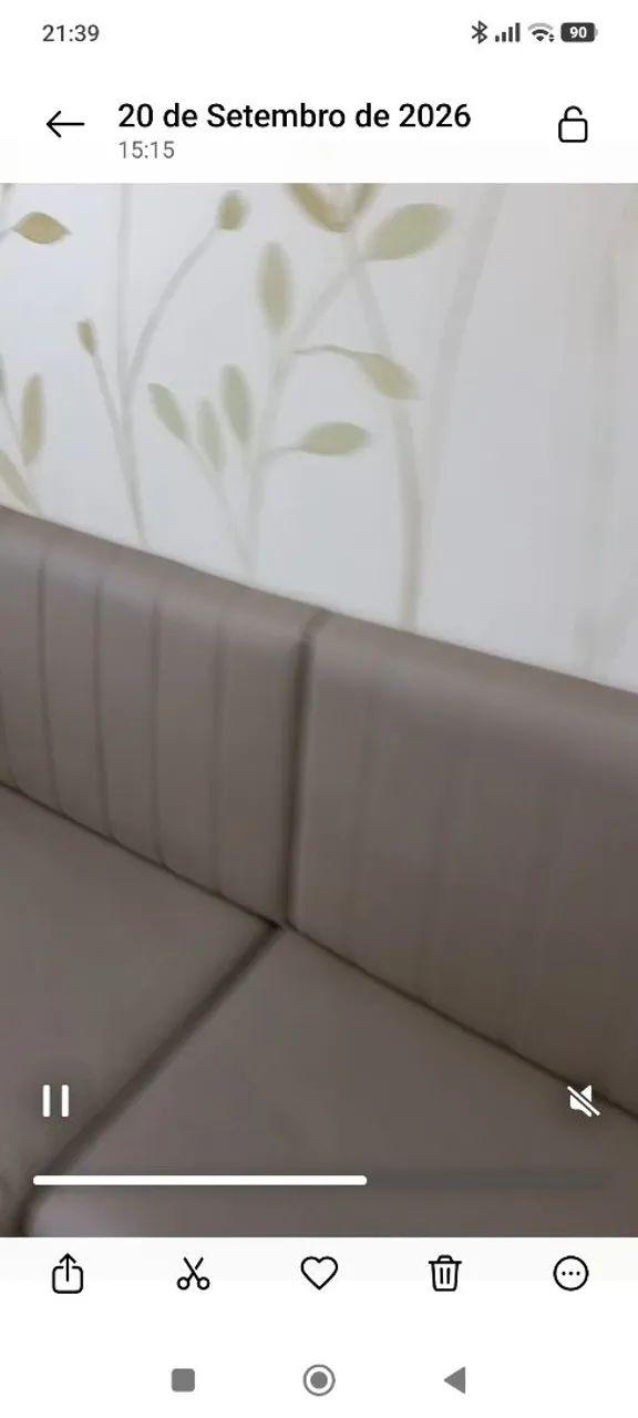 Poltronas para recepção e outros ambientes com 7 módulos de 1 metro cada. - Foto 4