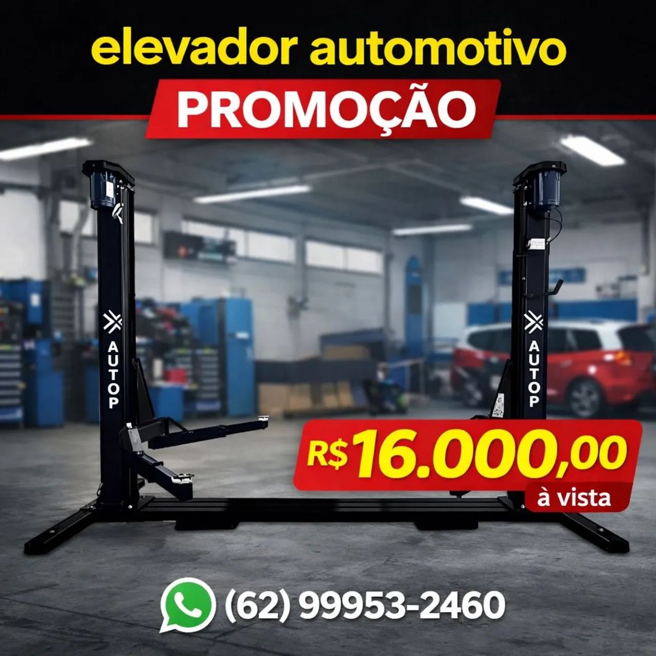 Elevador automotivo elevacar