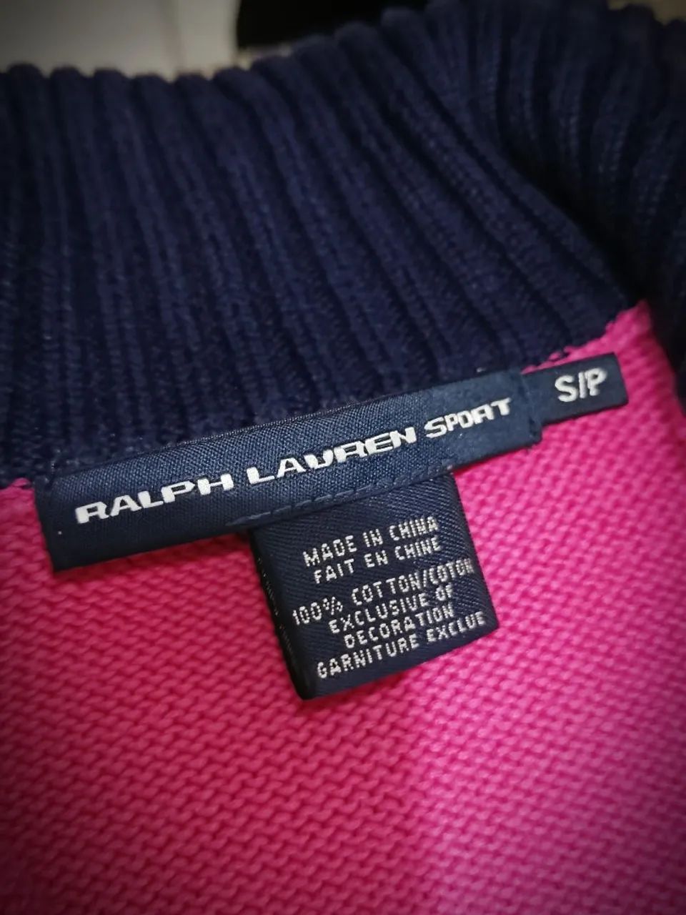 Suéter Zíper Ralph Lauren P/M - Foto 2