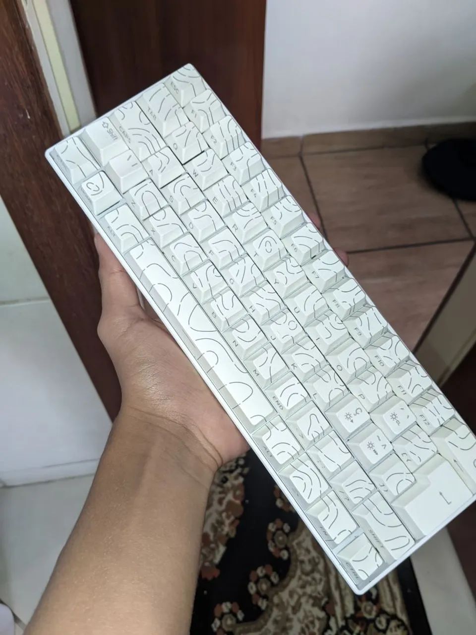 Teclado Gamer Switch Vermelho 