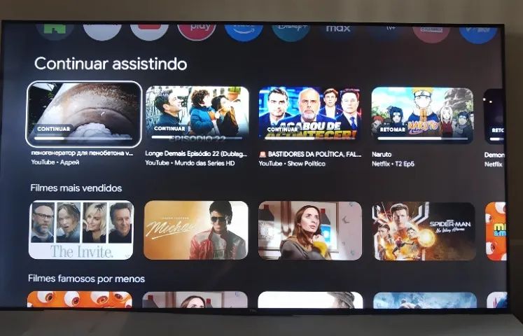 Tv Tcl 55 polegadas Smart Toda Boa - Foto 3
