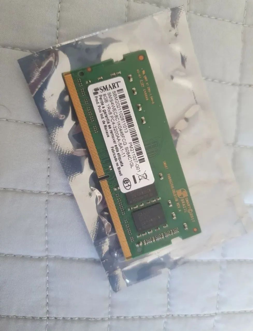 Memória 8gb ddr4 notebook (entrego) 