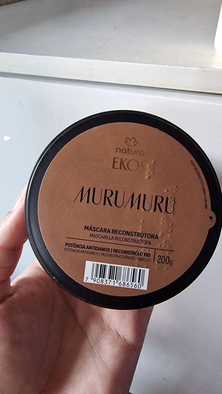 Kit shampoo, condicionador e máscara ekos murumuru - Foto 3
