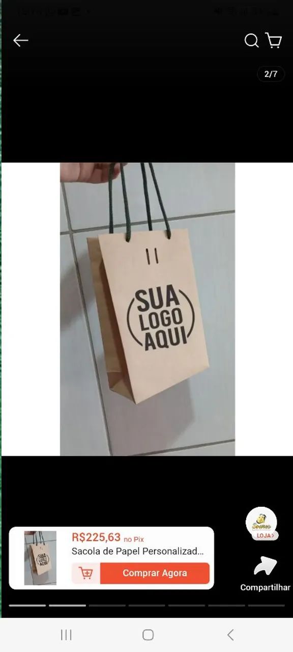Sacolas personalizadoas 