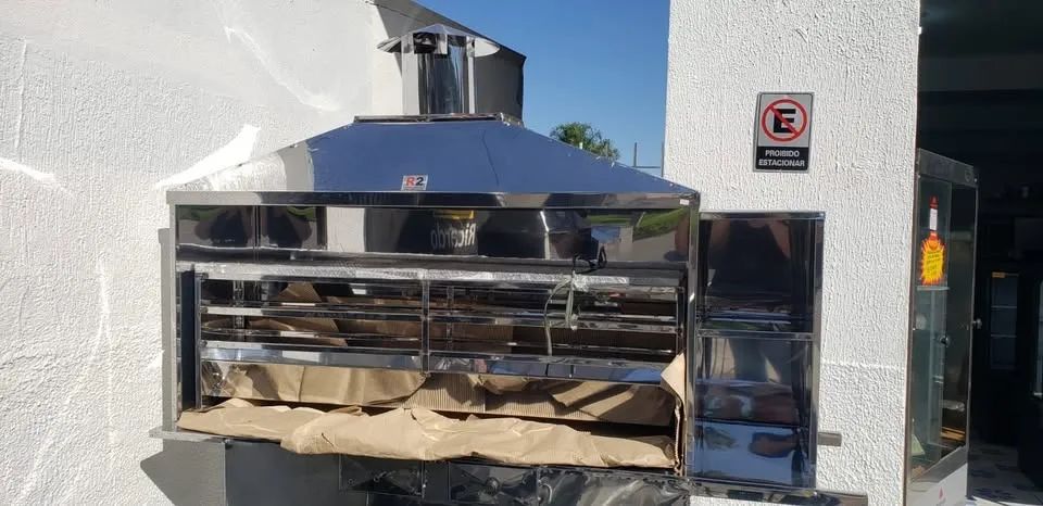 CARRINHO DE CHURRASCO INOX!!! CHURRASQUEIRA DE 1,60MT  - Foto 2