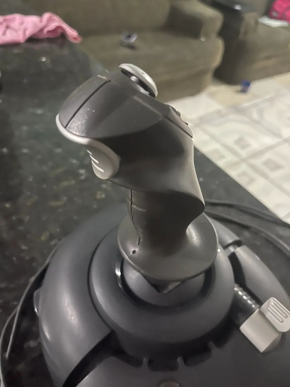 Joystick simulador de Voo - SideWinder Force Feedback 2 - Foto 4