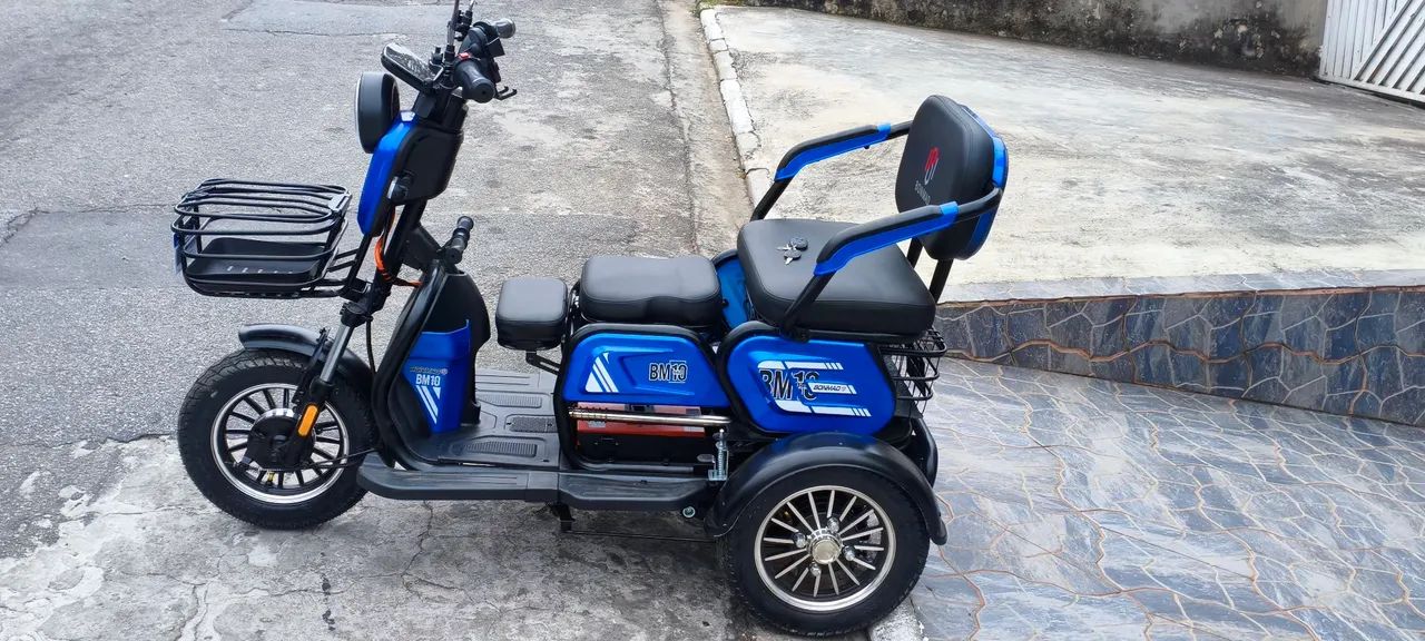 Triciclo elétrico de alta potência 