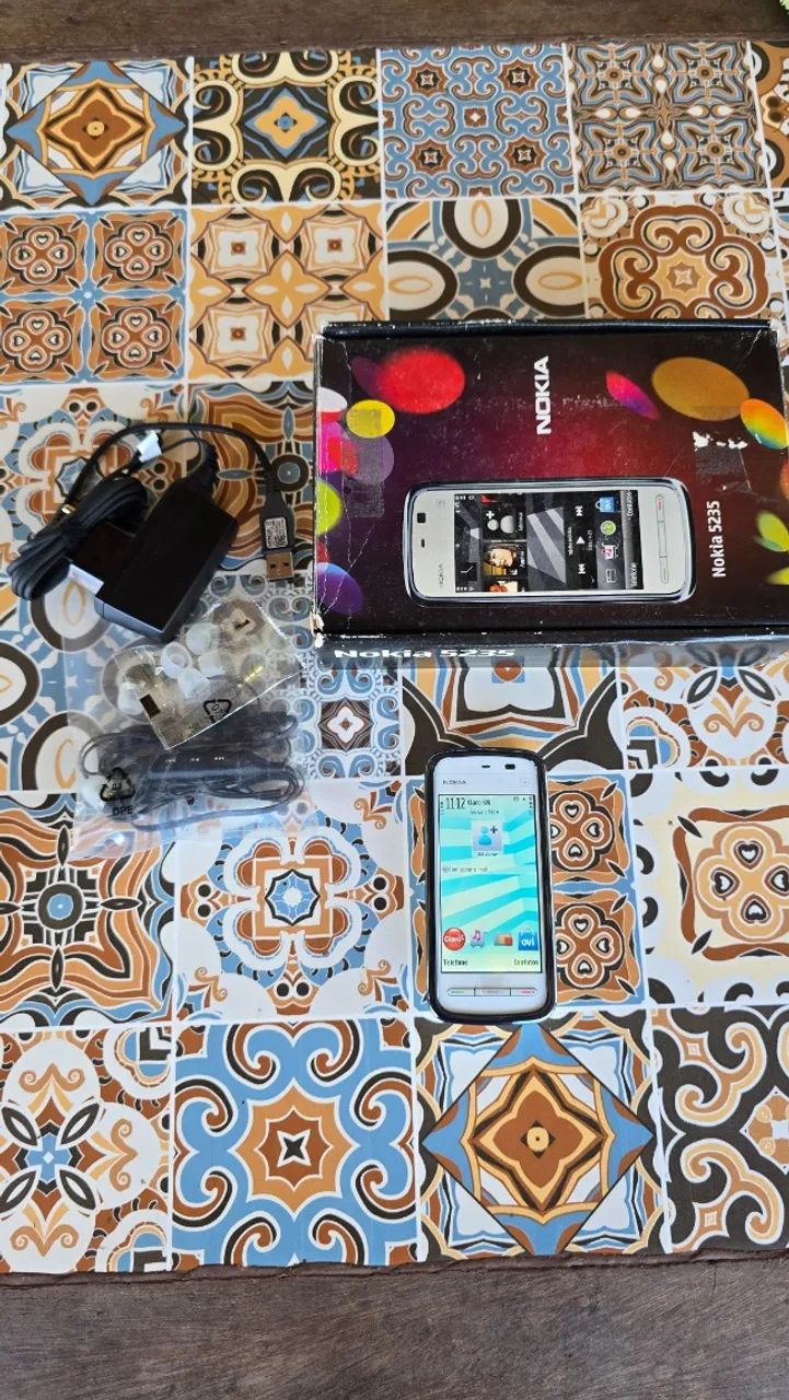Nokia 5235 Branco Novo Raríssimo na Caixa Operadora Claro