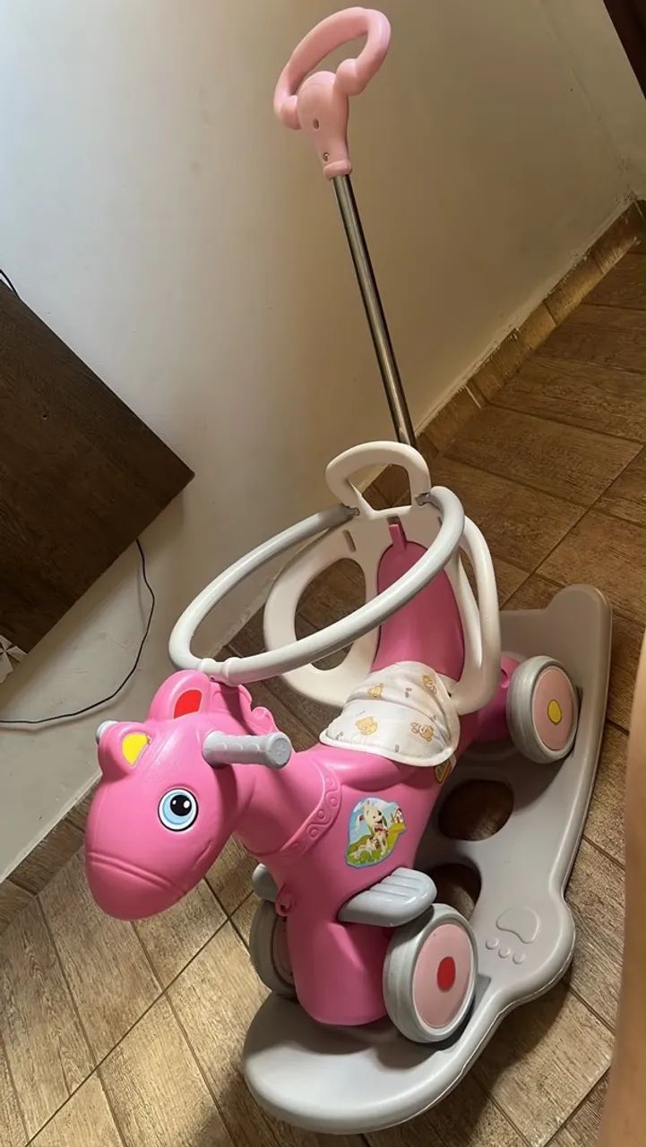 Moto infantil rosa