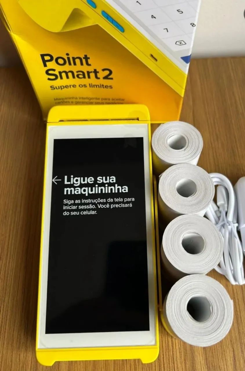 Maquininha de cartão point smart2 lançament0 - Foto 2