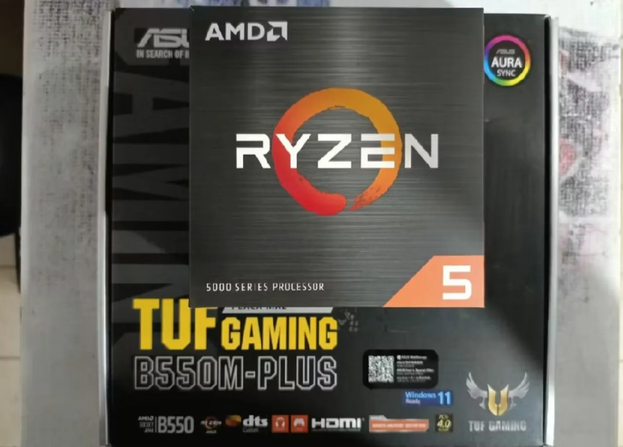 B450M Steel Legend + Ryzen 7 5700x + 32GB 3200mhz - Computadores e