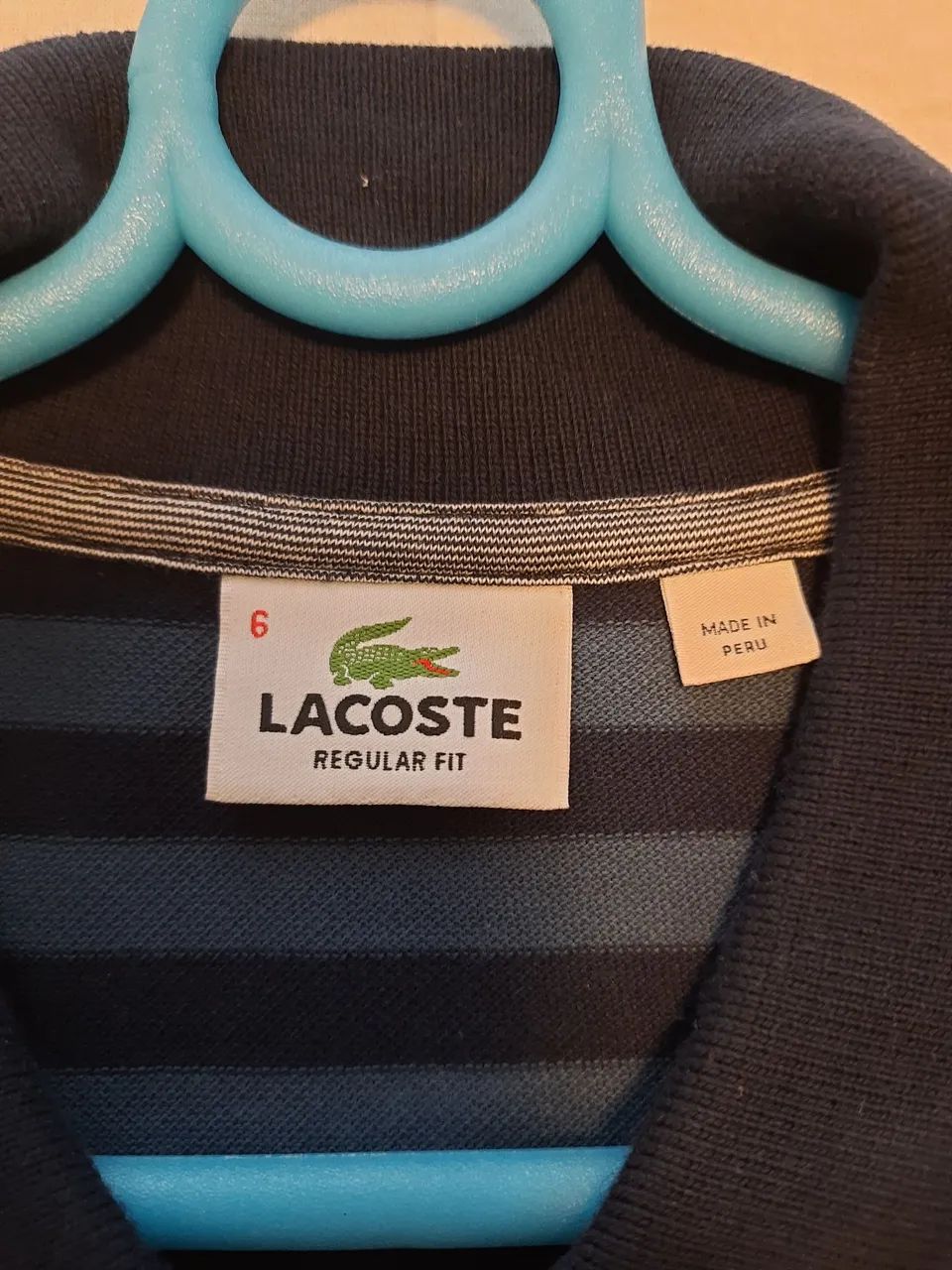 Camisa Polo Lacoste Listrada Regular Fit - Foto 3