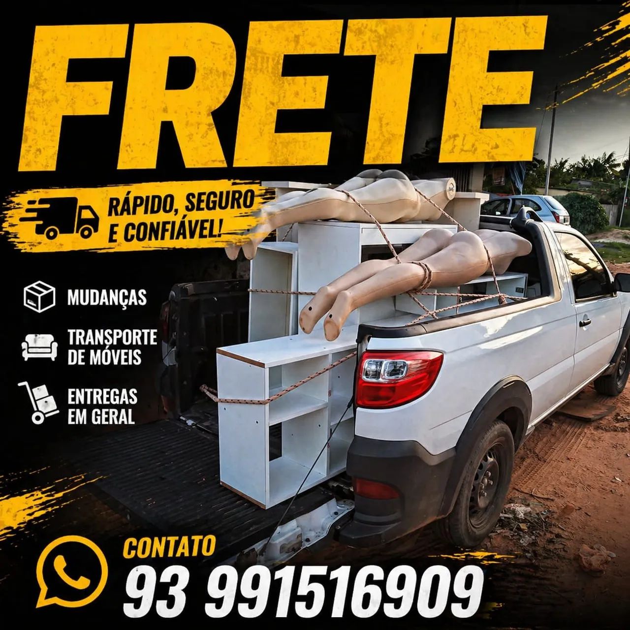 Frete e mudanças 