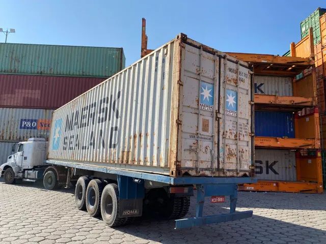 Container Dry 40'Pes Com 12 Metros de Comprimento 