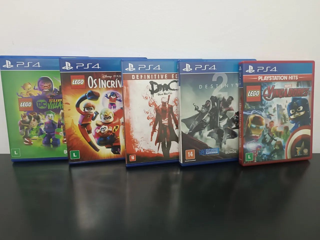 Lote jogos ps4
