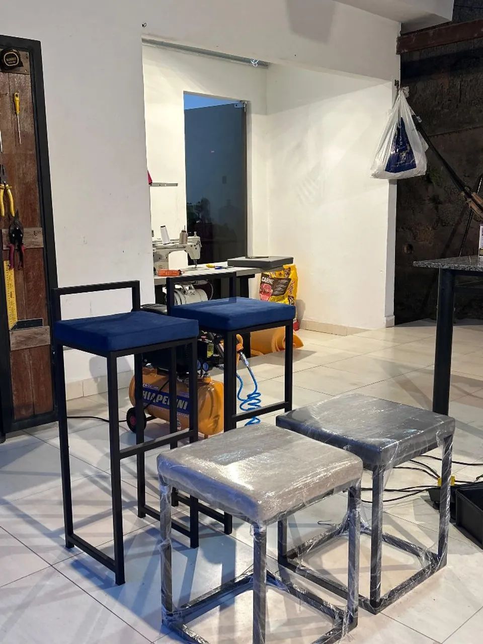 PAR DE BANQUETAS INDUSTRIAIS - R$ 299,00 - Foto 4