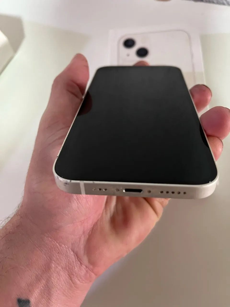 Vendo ou troco iPhone 13 128gb branco  - Foto 5