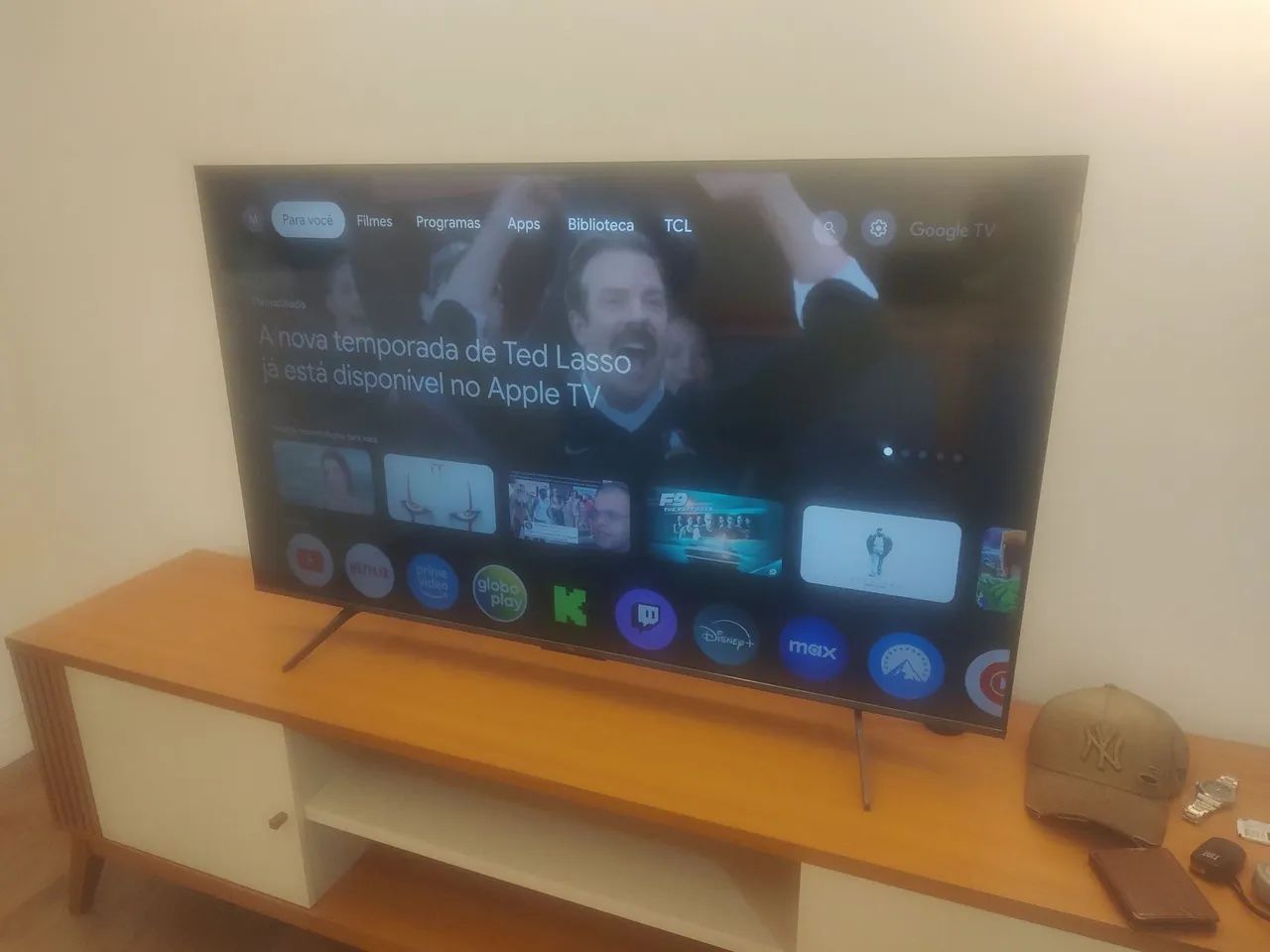 TV TCL 55 polegadas QLED 55c655 praticamente nova! - Foto 2