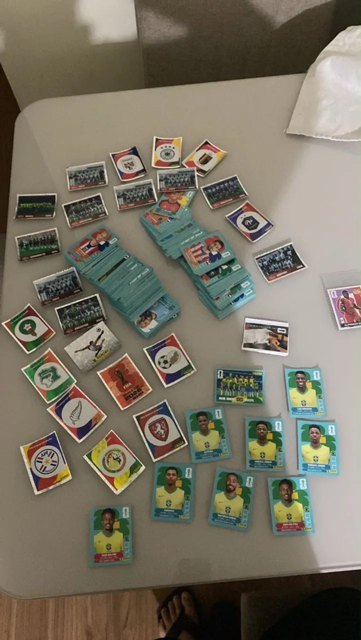 Kit 50 figurinhas - Copa 2026