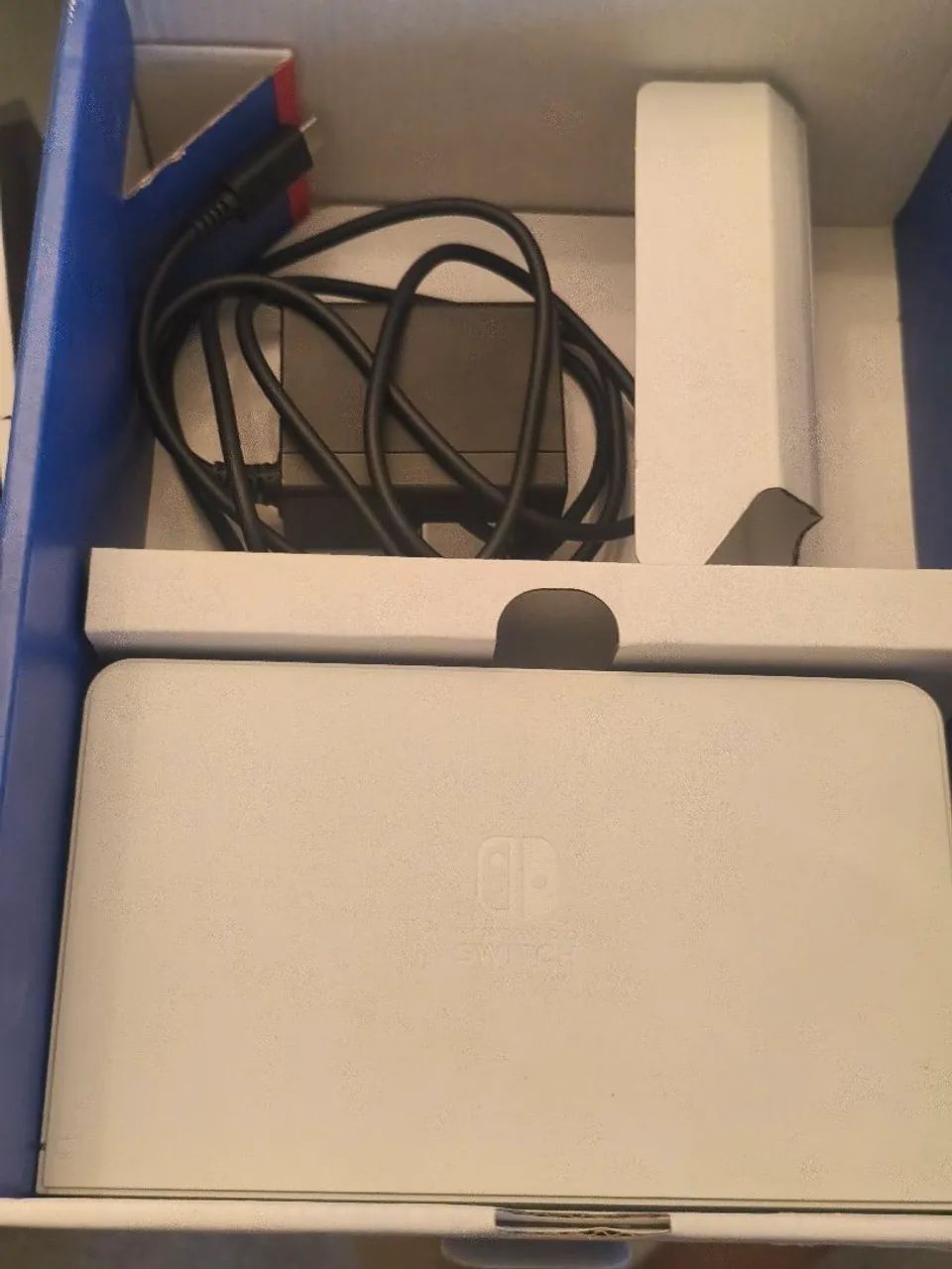 Nintendo swich oled (quebrado) com caixa - Foto 4