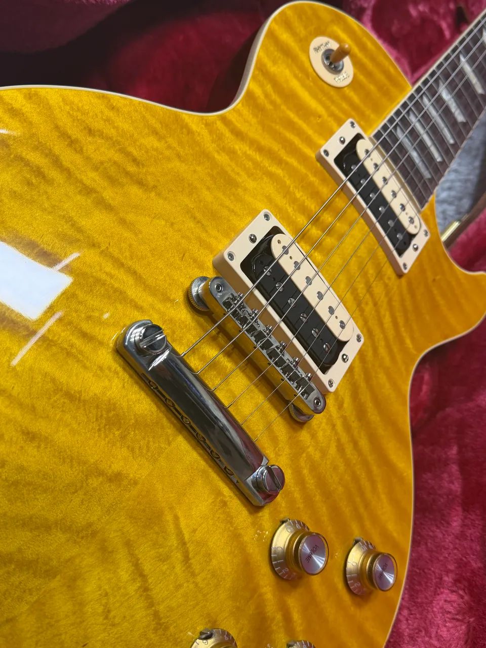 Guitarra Gibson Les Paul Standard Slash Collection Appetite Burst - 2024 | SEMINOVA  - Foto 4