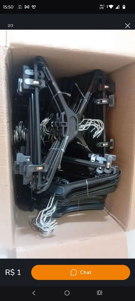 Cabides apenas 1,00 - Foto 2
