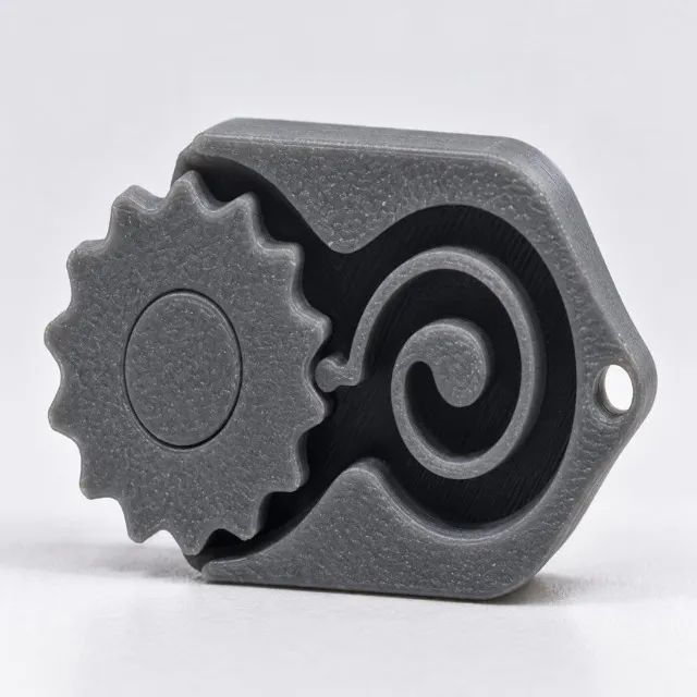 Clicker Fidget Compacto para Chaveiro